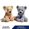Glow teddy Bear LED Stuffed Animals Soft Plush music Toy Gift for Kids