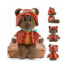 Vintage Pilot Brown Teddy Bear Custom Plush Toy Gift For Kids