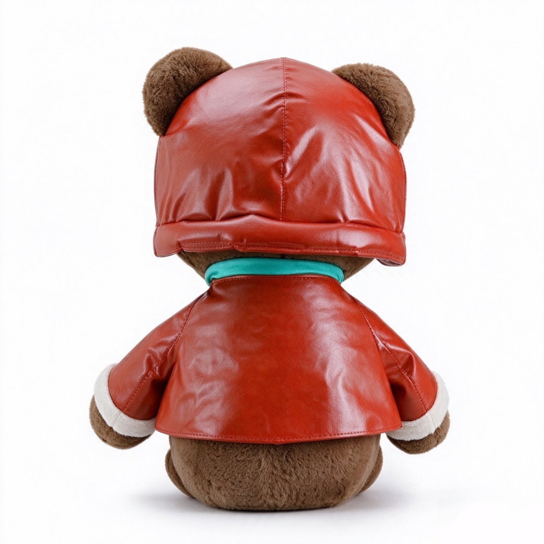 Vintage Pilot Brown Teddy Bear Custom Plush Toy Gift For Kids