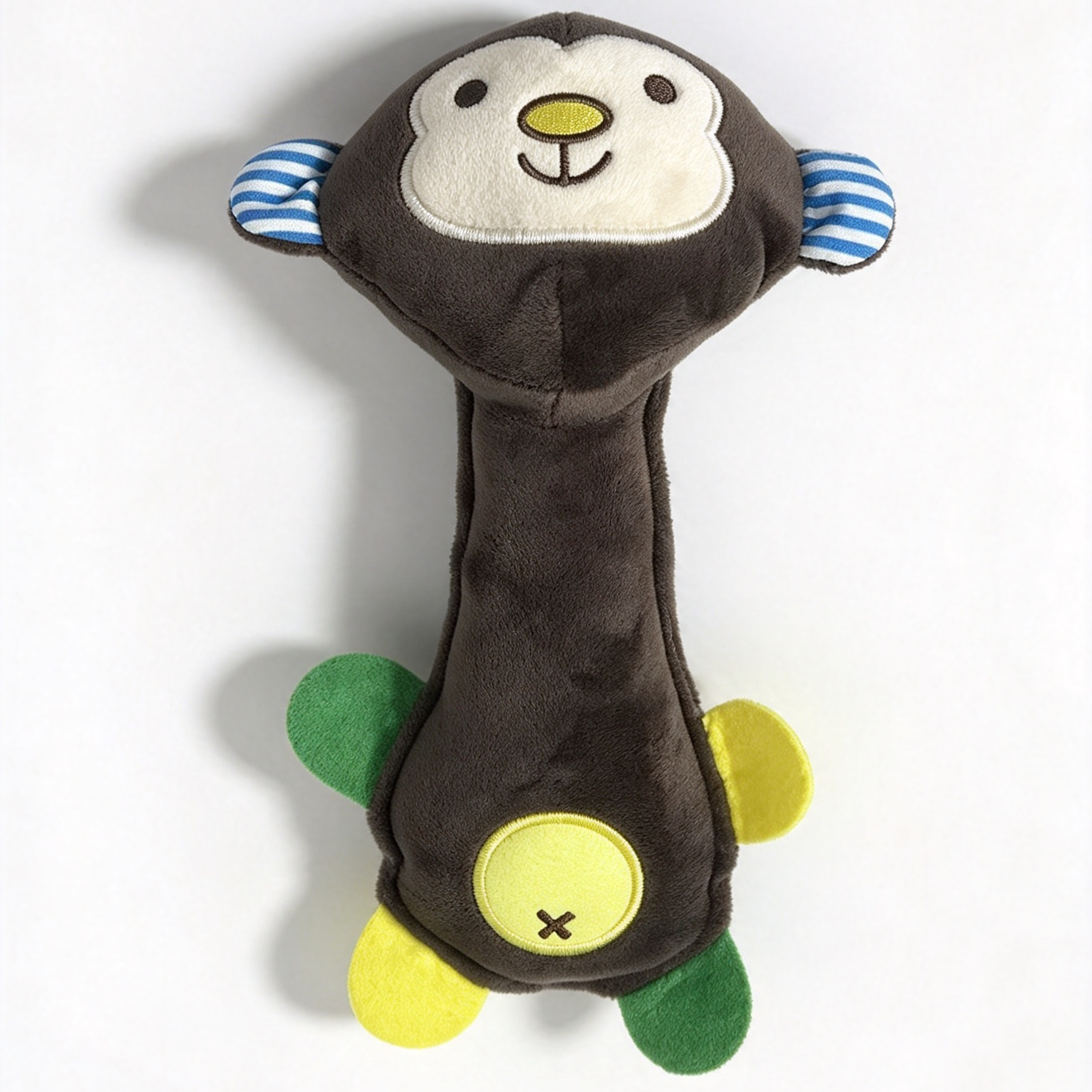 Custom Logo Plush Soft Cute Animal Baby Squeaky Child Toy