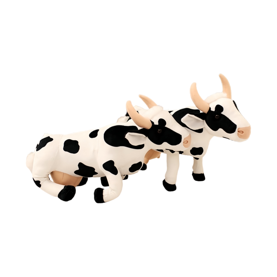 Milk Cow Plush Standing Animal Simulation Doll Wholesale Soft Stuffed Toys