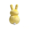 Yellow Spandex Soft Strechable Rabbit Stuffed Animal Custom Gift Toy